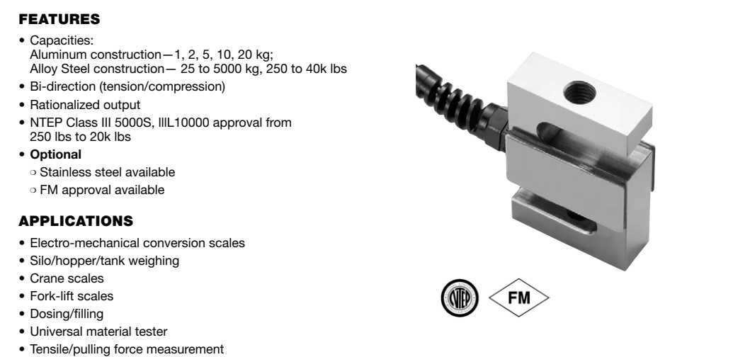 稱重傳感器stc-1500kg