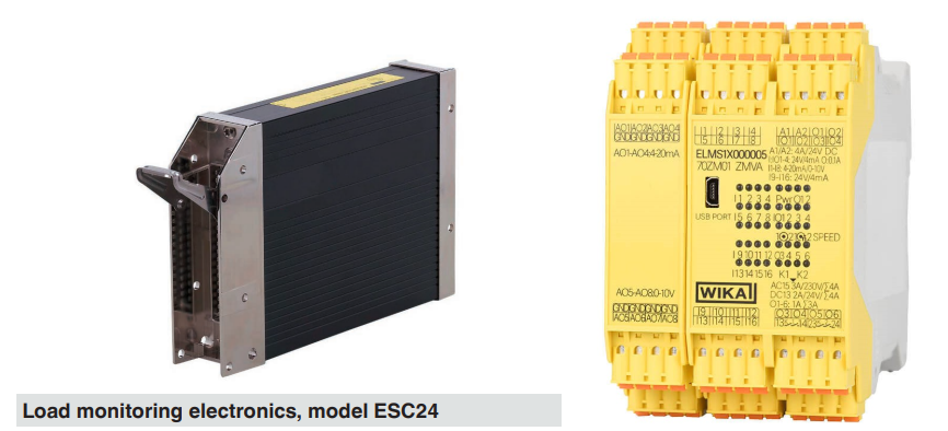 ESC24稱重監(jiān)控電子模塊 ELMS1安全電子模塊 德國威卡wika