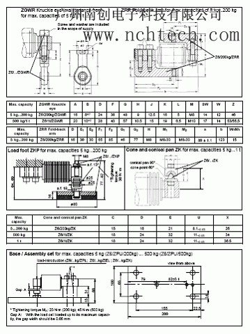 z6fc3稱重傳感器