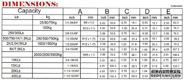 美國sensolink稱重傳感器 SLZ3C產(chǎn)品尺寸